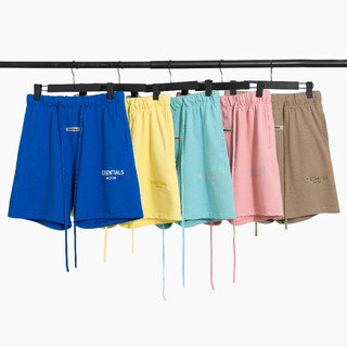 Quần Short Vải Cotton Dây Rút Phong Cách Đường Phố Năng Động