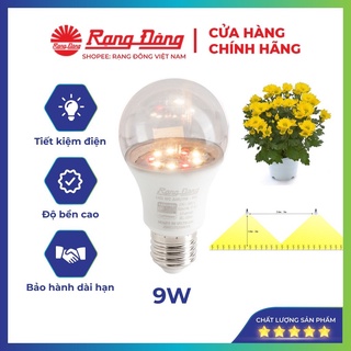 Đèn quang hợp cho cây trồng trong nhà  - LED công suất 6W đủ phổ thay ánh sáng mặt trời (nhựa cao cấp - BH 2 năm)