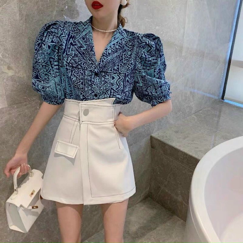 Quần short nữ lưng cao hàng thiết kế chuẩn phom vải đẹp