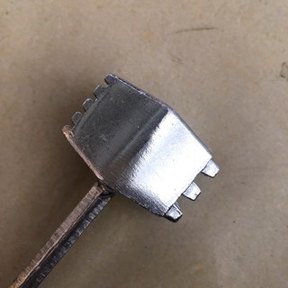 búa đập thịt làm mềm thịt 2 mặt size nhỏ