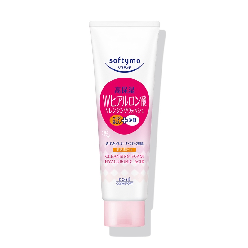 Sữa Rửa Mặt Dưỡng Ẩm Kose Softymo Cleansing Foam Hyaluronic Acid (190g)