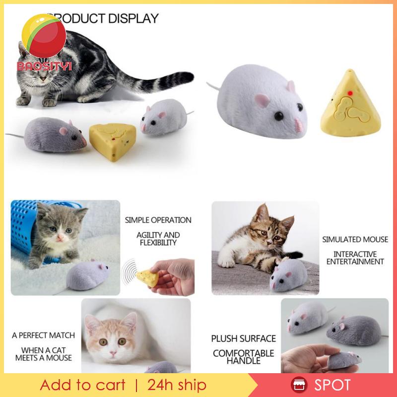 Chuột Điều Khiển Từ Xa Đồ Chơi Cho Mèo Cưng