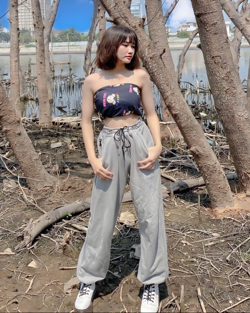 Quần Thun cotton Logo CHILI