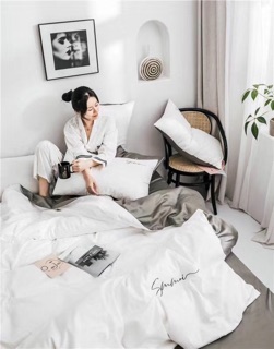 Set Chăn Ga Gối Lụa Tencel SUMOI Hàng Nhập Khẩu Cao Cấp 4 Món