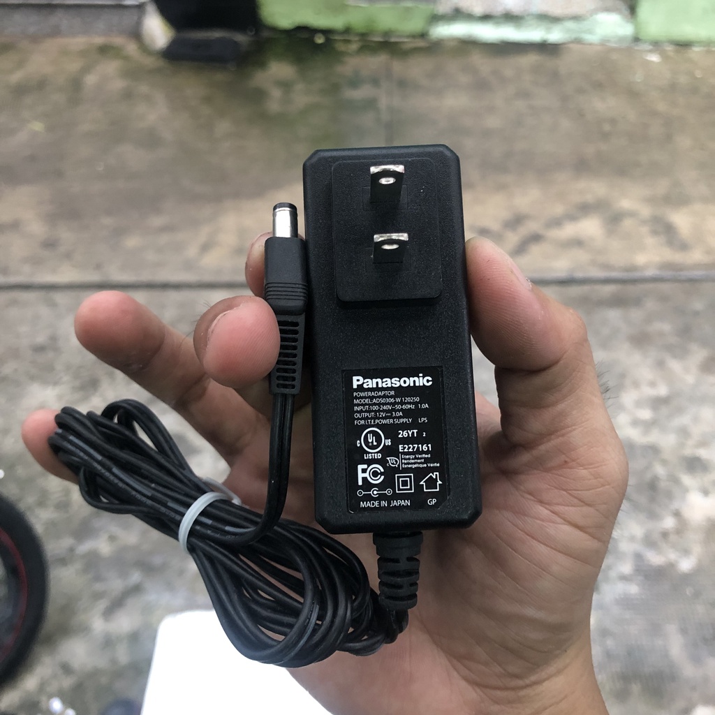 Adapter Nguồn 12V 3A Panasonic Cao Cấp dùng cho đầu ghi camera và nhiều thiết bị khác