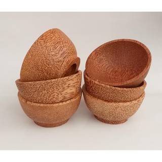 CHÉN GỖ DỪA (ĐK 12cm, cao 5,5cm)