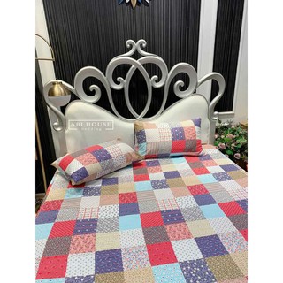 Bộ ga gối cotton lụa siêu mềm mát