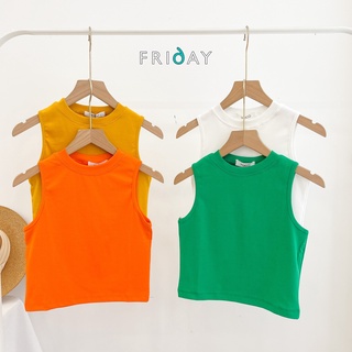Áo croptop SN Poco trơn 2BD705A Friday