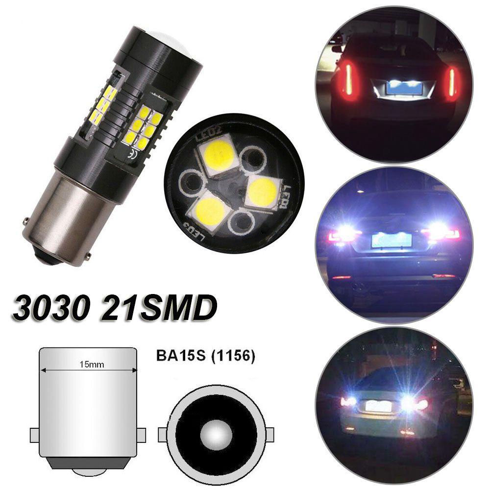 Đèn LED TíN HiệU 1200Lm 3030 21SMD 12V 24V Cho Xe Hơi