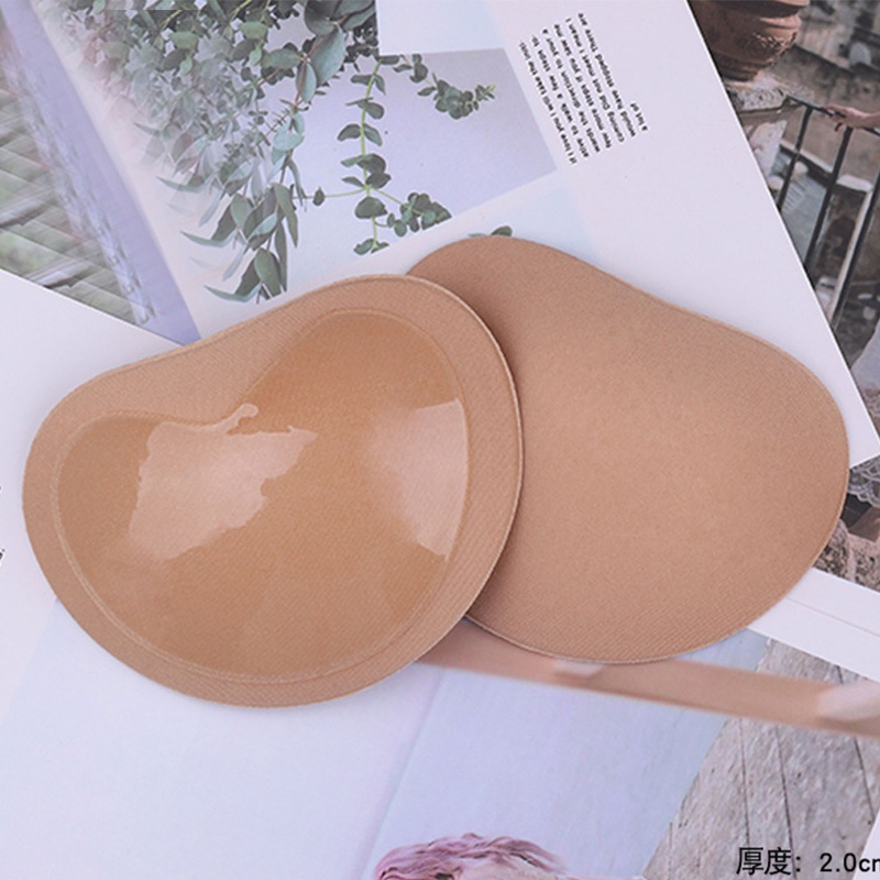 Miếng Dán Nâng Ngực Silicone Hình Tam Giác / Trái Tim Cho Nữ