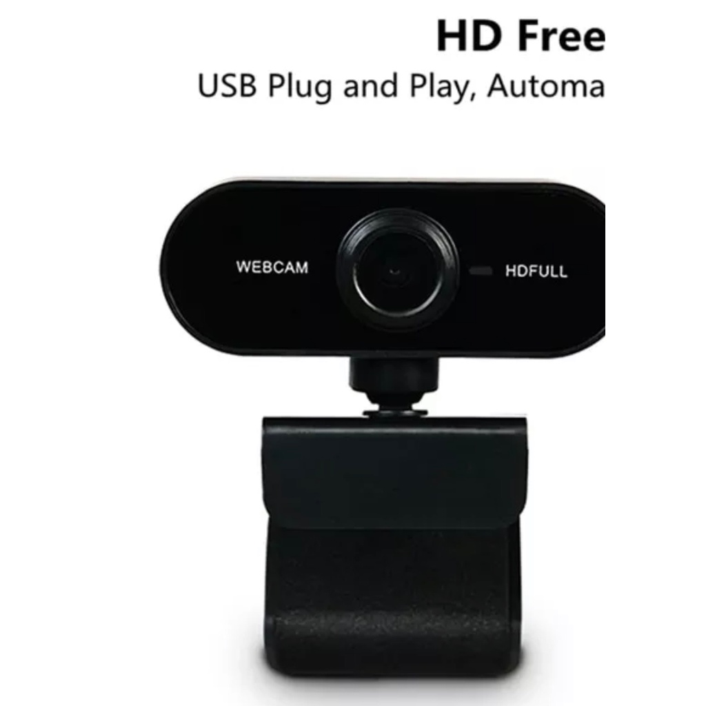 [Sao chép]Webcam Full HD 1080P cổng USB Có Micrô  dùng học online hội nghị