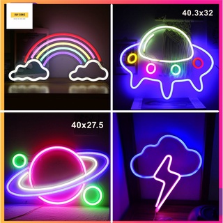 Đèn led neon trang trí decor phòng ngủ, trang trí quán Bar, party, tiệc sinh nhật, đèn led trang trí