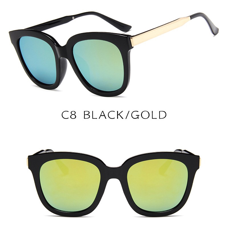 【HENGHA】COD Korean Design Retro Square Sunglasses Women UV400 Protection