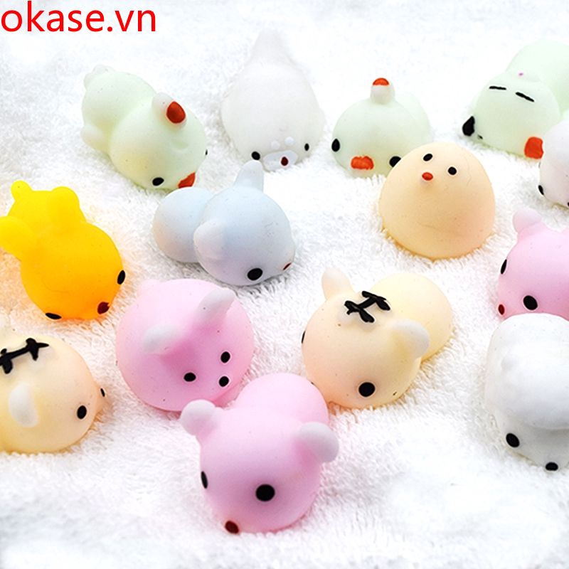Đồ Chơi Bóp Tay Giảm Stress Hình Động Vật Ngộ Nghĩnh