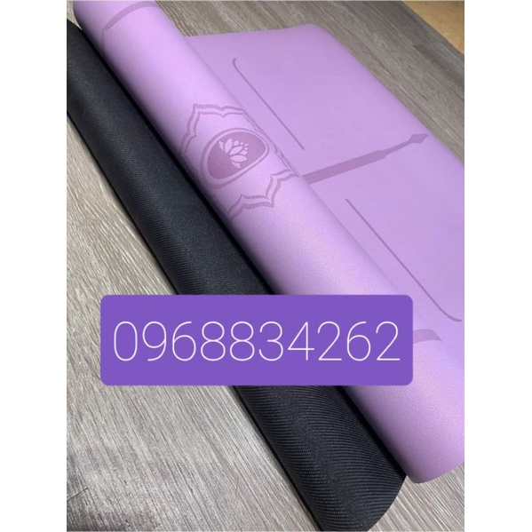 Thảm tập yoga cao su xơ dừa, cao su nhám louis diamon