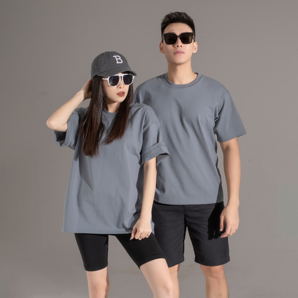 250G Áo thun Mynimal BST "Màu Lạnh" chất vải 100% Cotton cao cấp - Áo phông form Unisex định lượng 250gsm mùa Hè 2022