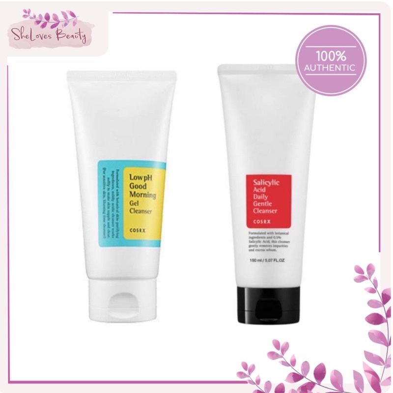 Sữa rửa mặt dạng gel chiết xuất trà tràm Cosrx Low PH Good Morning Gel và Cosrx Salicylic Acid exfoliating cleanser | BigBuy360 - bigbuy360.vn