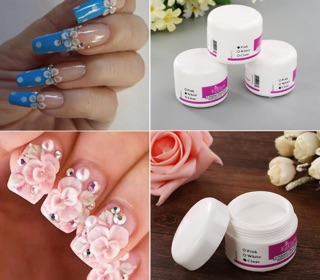 Bột đắp móng EZFLOW 15g/1oz - pINK
