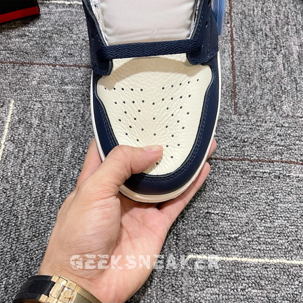 [GeekSneaker] Giày Jordan 1 Retro High Obsidian UNC - Nguyên Bản " SC "