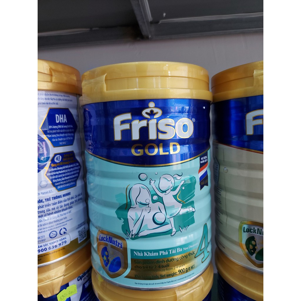 Sữa Frisolac Gold số 1,2,3,4 - 900g
