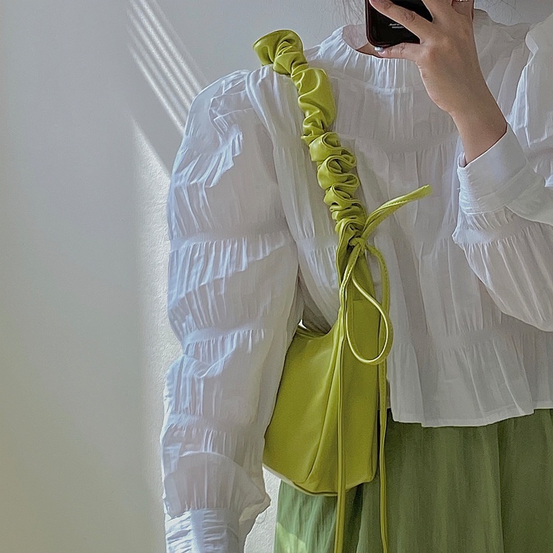 Túi Đeo Vai Bằng Da Pu Mềm Cỡ Nhỏ Thời Trang Mùa Hè 2022