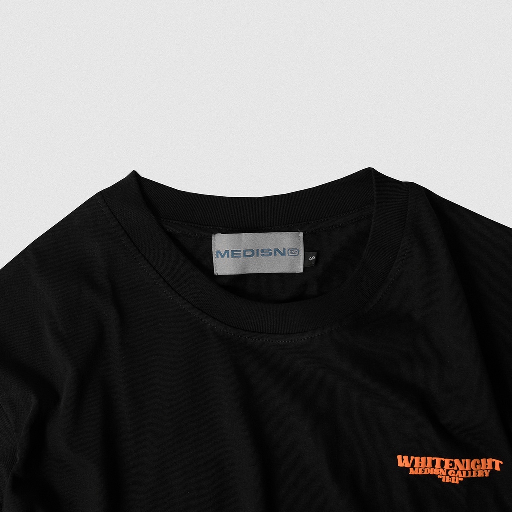 MEDISN - Áo thun WHITENIGHT T-SHIRT/ BLACK