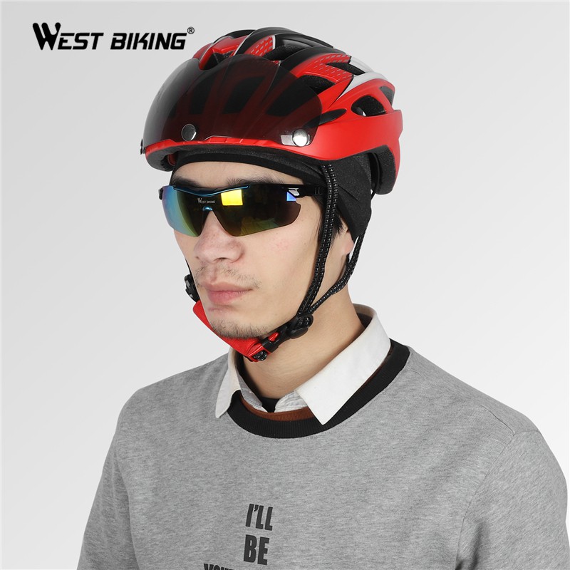 Mũ Lót Nón Bảo Hiểm WEST BIKING YP0201221 Làm Từ Vải Thun Lạnh Chống Tia UV Thời Trang Thể Thao Mùa Hè