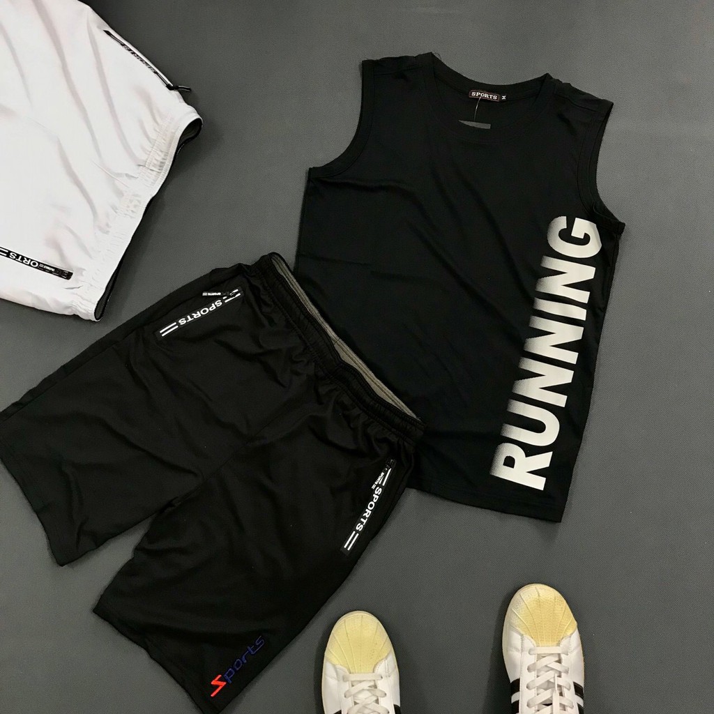 set thể thao nam áo ba lỗ cực mát | BigBuy360 - bigbuy360.vn