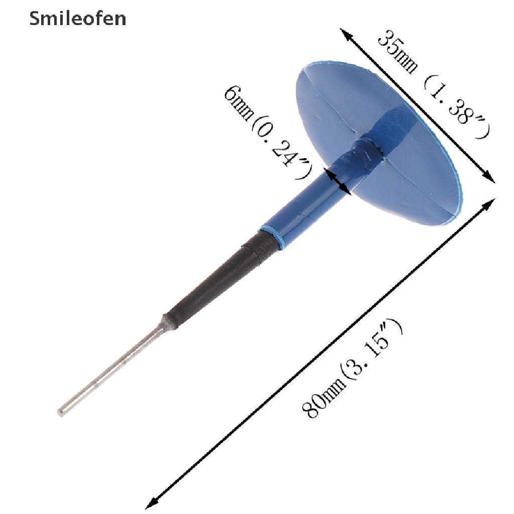 Bộ 24 Miếng Vá Lốp Xe Hơi / Xe Tải Hình Nấm Có Dây 35mm 6mm