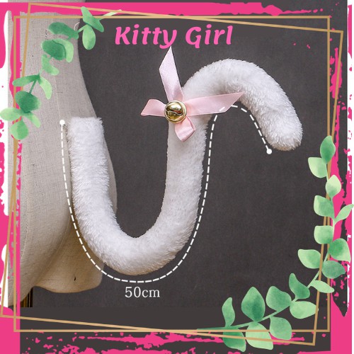 Cosplay Anime Đuôi Mèo Lục Lạc Đáng Yêu Phong Cách Lolita PK11