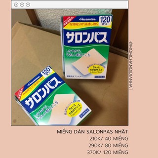 Miếng dán salonpas nhật