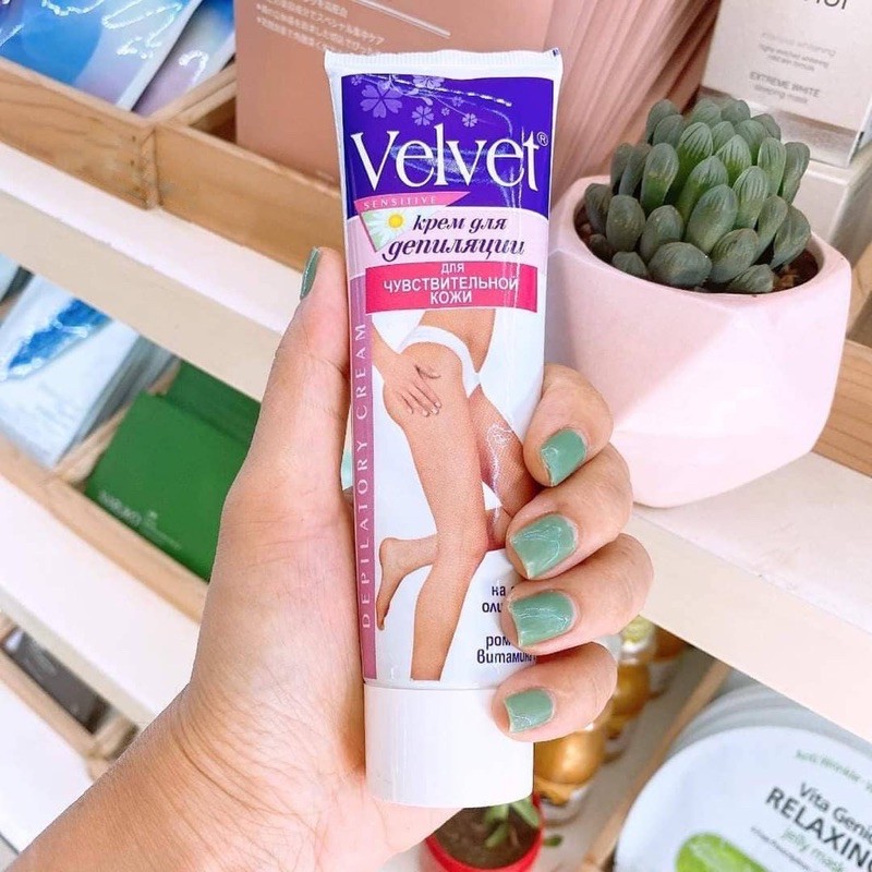 Kem Tẩy Lông Velvet Sensitive Nga 100ml