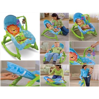 Ghế rung gấp gọn bập bênh cho bé Fisher Price W2811