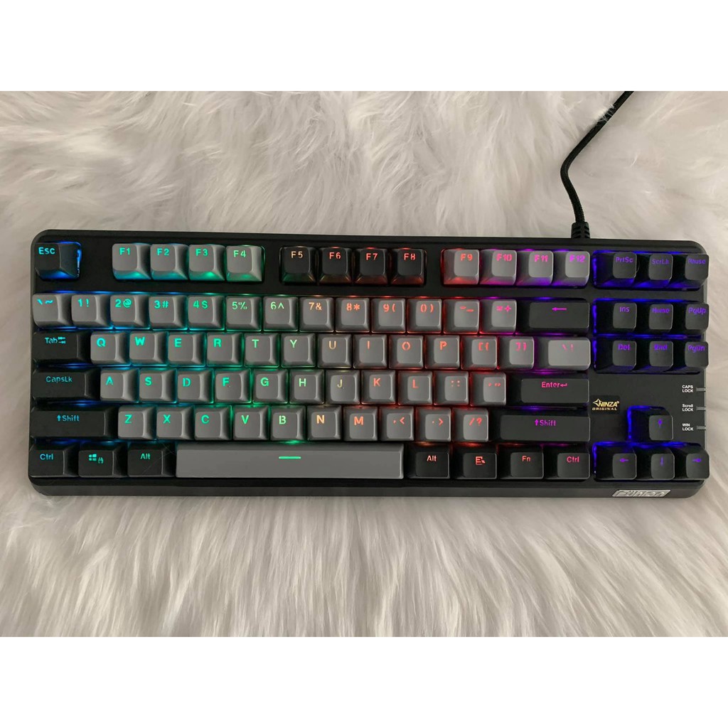 Bàn phím cơ Fuhlen M87s RGB Blue switch