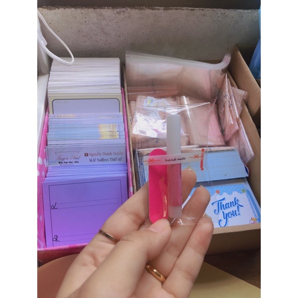Set keo dũa kèm Nailbox