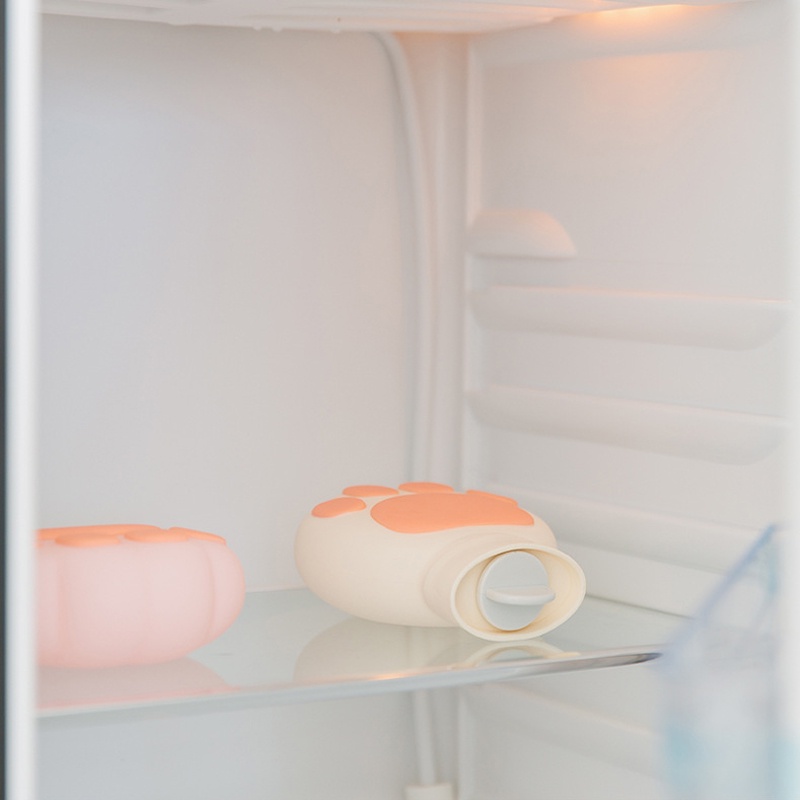 Túi chườm nóng FNELSE bằng silicon mini họa tiết hoạt hình dễ thương tiện lợi
