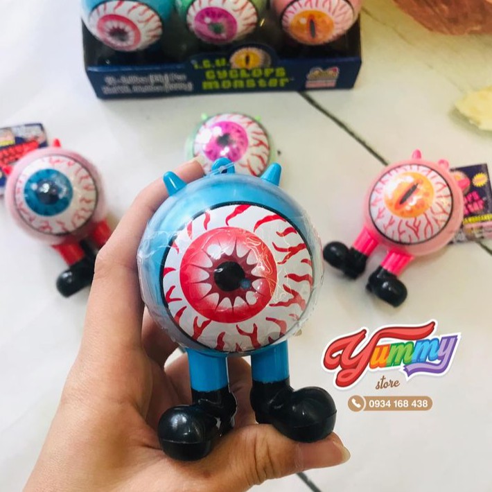 Kẹo Gum ICU Cyclops Monters Ngẫu nhiên Date 07/2023