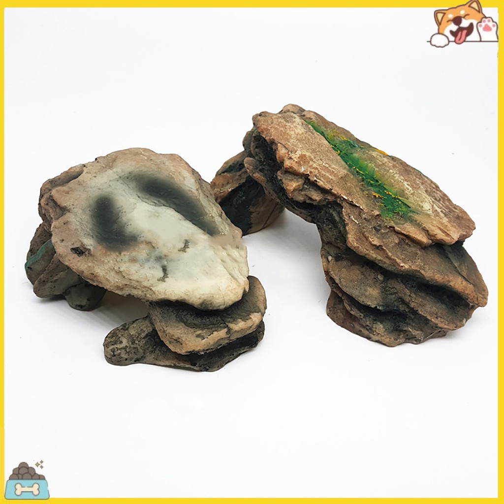 Phụ kiện trang trí hồ cá mô phỏng hình tảng đá tự nhiên