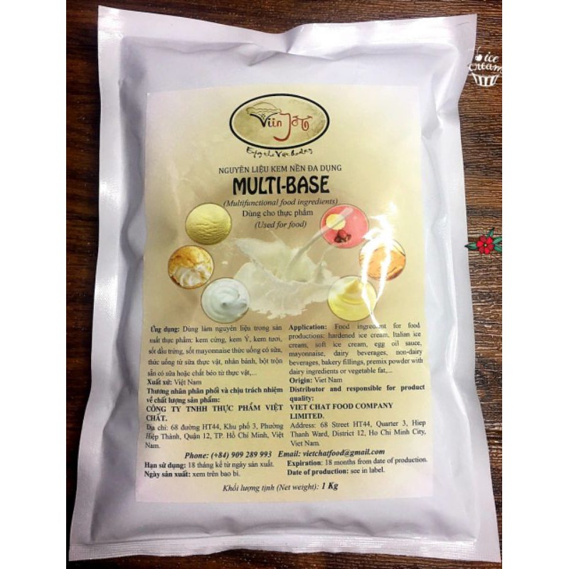 NGUYÊN LIỆU MULTI-BASE 1Kg