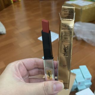 Son ysl slim bạc