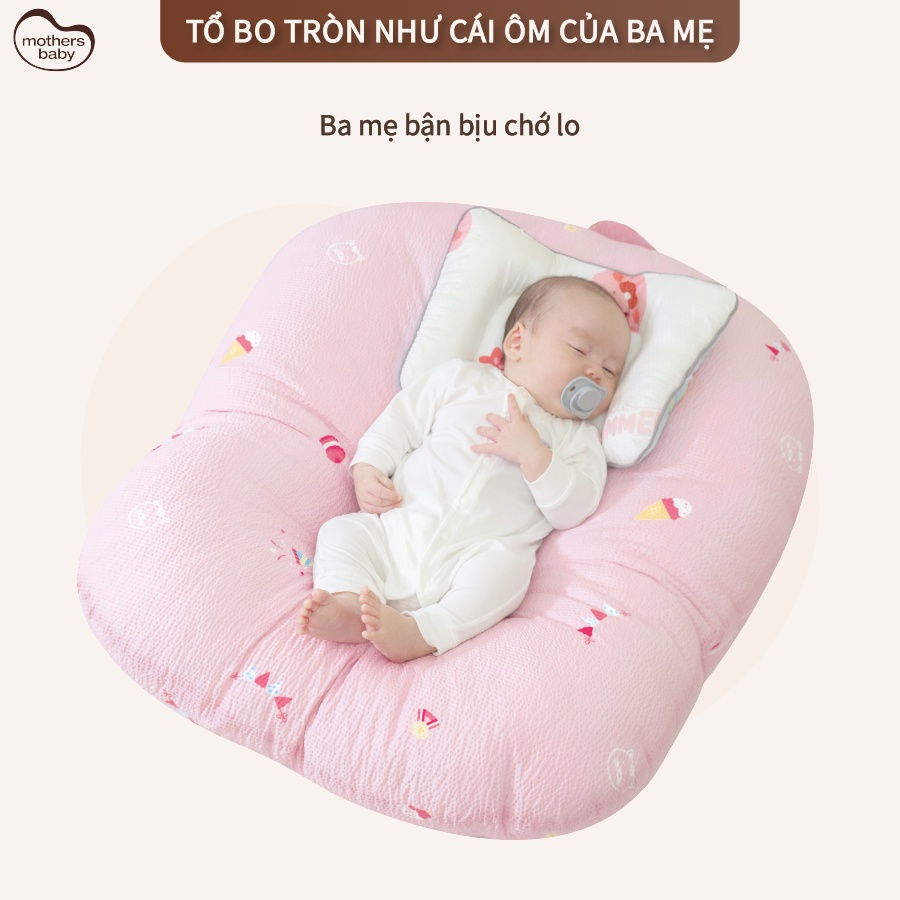 Gối Chống Trào Ngược Cho Bé Cao Cấp Thương Hiệu Mothersbaby Hàn Quốc