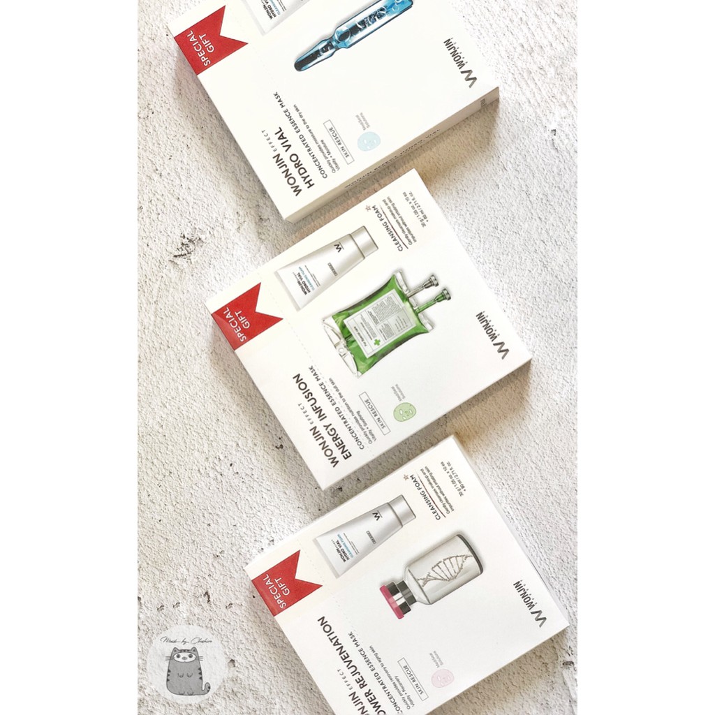 10 MIẾNG MẶT NẠ WONJIN EFFECT CELL REJUVENATION MASK