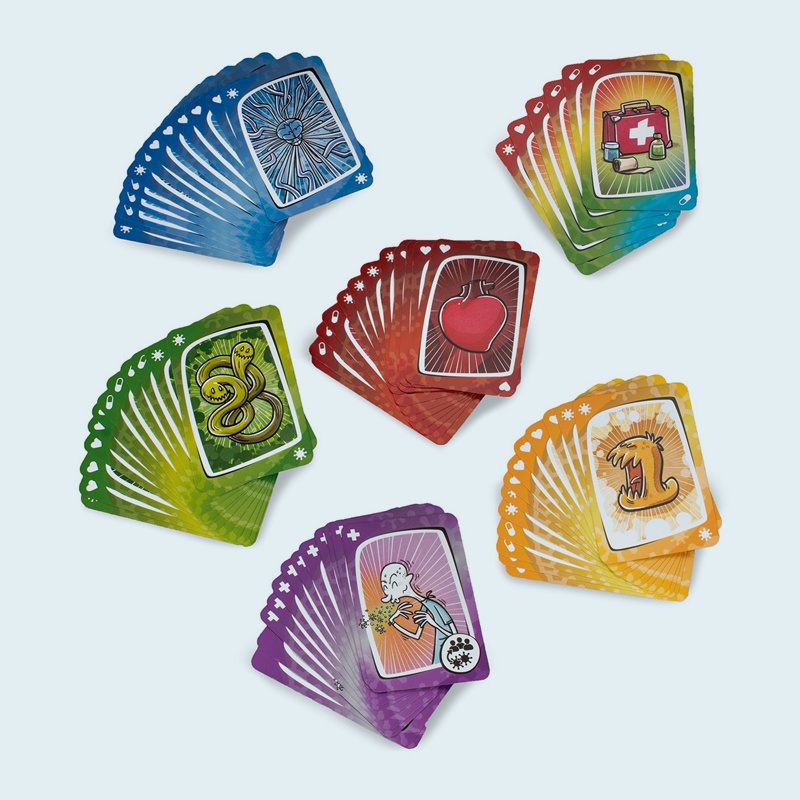 Goliath Virus Card Game Bộ Thẻ Trò Chơi Goliath Virus Vui Nhộn Dành Cho Tuổi 8