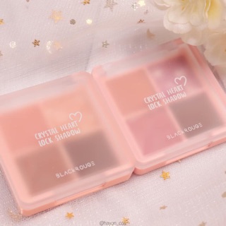 Bảng phấn mắt Black Rouge Crystal Heart Lock Shadow