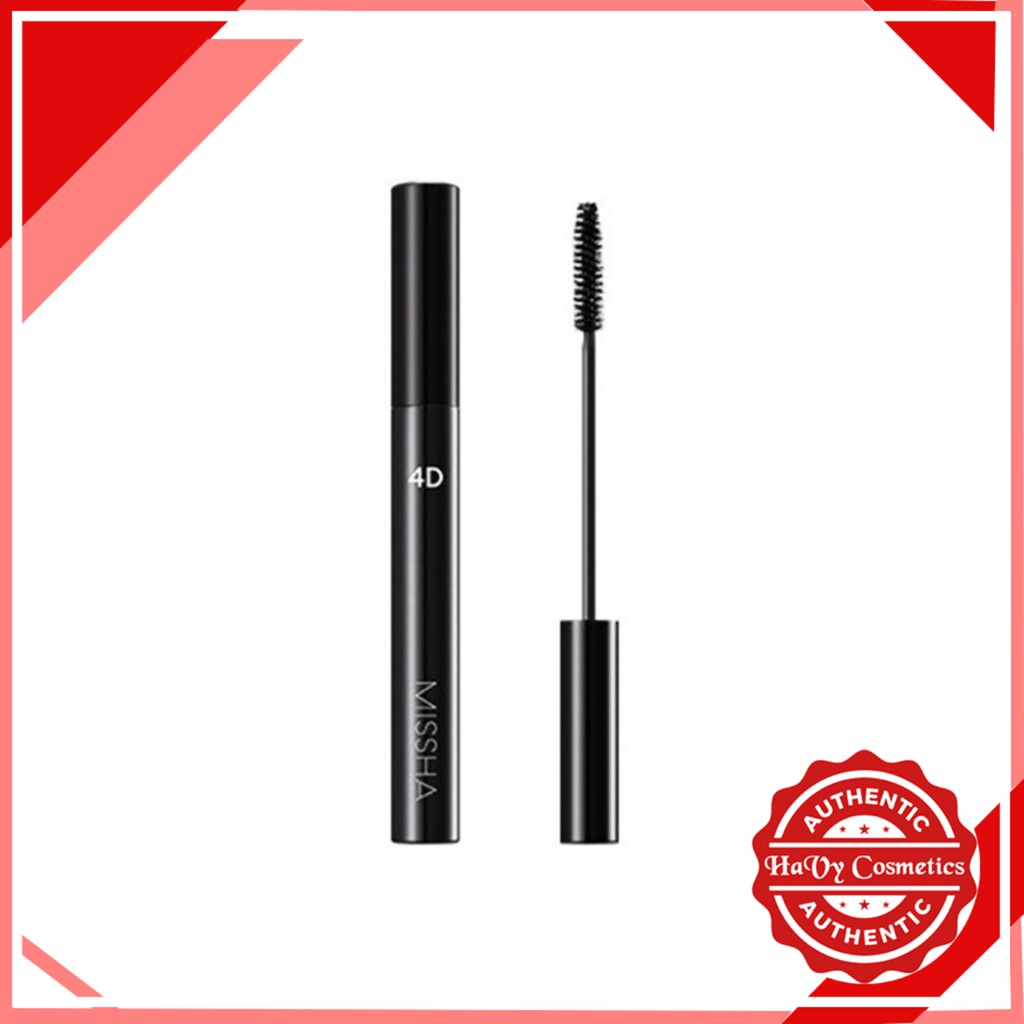 Chuốt Mi 4D Dày Mi Không Lem Missha The Style 4D Mascara