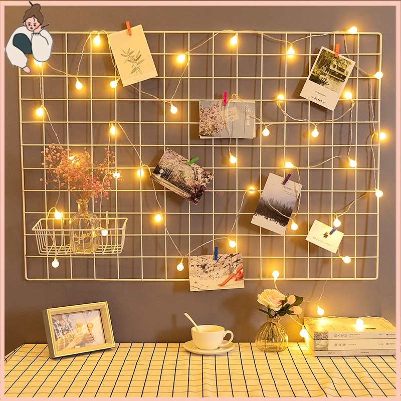 Dây đèn LED bóng tròn 1.5/3m trang trí nhà ở/đám cưới/tiệc ngoài trời