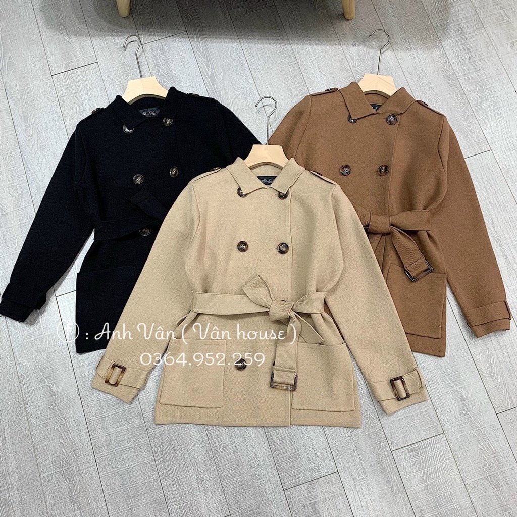 Áo khoác nữ, áo măng tô đẹp hàng Quảng châu cao cấp, chất vải đường may đẹp, phom dáng rộng rãi, sang trọng | BigBuy360 - bigbuy360.vn