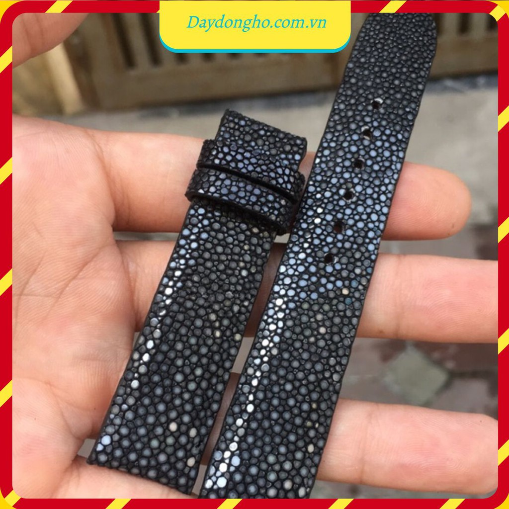 Dây đồng hồ da cá đuối nhập khẩu