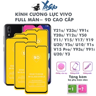 Cường lực vivo v23 v21 u10 y33s y21 y12s y20 y51 y53s y16 y1 y72 5g y11 v15 y50 y19 y91 y1s full màn tổng hợp Kính [9D]