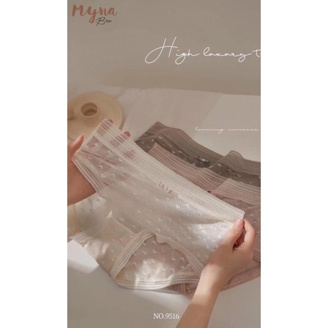 Quần Lót Ren Cao Cấp Myna Bra: QL9516
